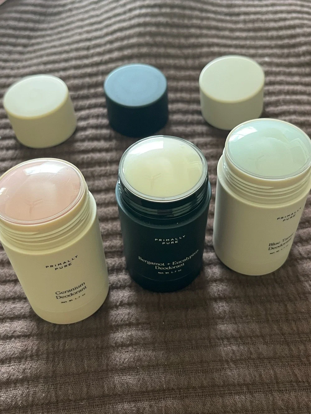Primally pure deodorant trio